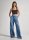 Dámské džíny Pepe Jeans WIDE LEG JEANS UHW PLEAT