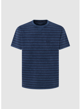 Pánské tričko Pepe Jeans STRIPED SILVERTON TEE