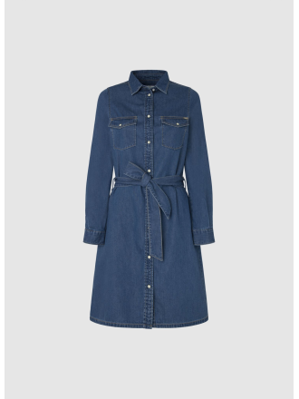 Dámské Šaty Pepe Jeans REGULAR DENIM DRESS