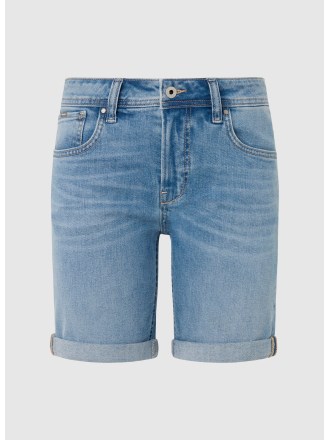 Dámské kraťasy Pepe Jeans SLIM SHORT MW