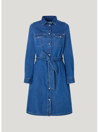 Dámské Šaty Pepe Jeans REGULAR DENIM DRESS